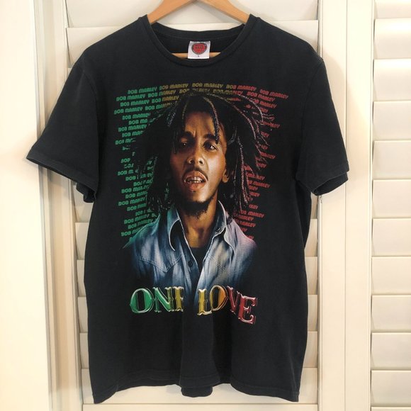 Bob Marley Size Large  ( Rock Wear T-Shirt) - Picture 2 of 8